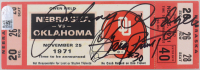 Johnny Rodgers & Greg Pruitt Signed 1971 "Game of the Century" Replica Ticket (AIV) at PristineAuction.com
