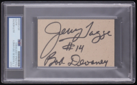 Bob Devaney & Jerry Tagge Signed Cut (PSA) at PristineAuction.com