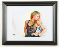 Avril Lavigne Signed Custom Framed Photo (PSA & ACOA) at PristineAuction.com
