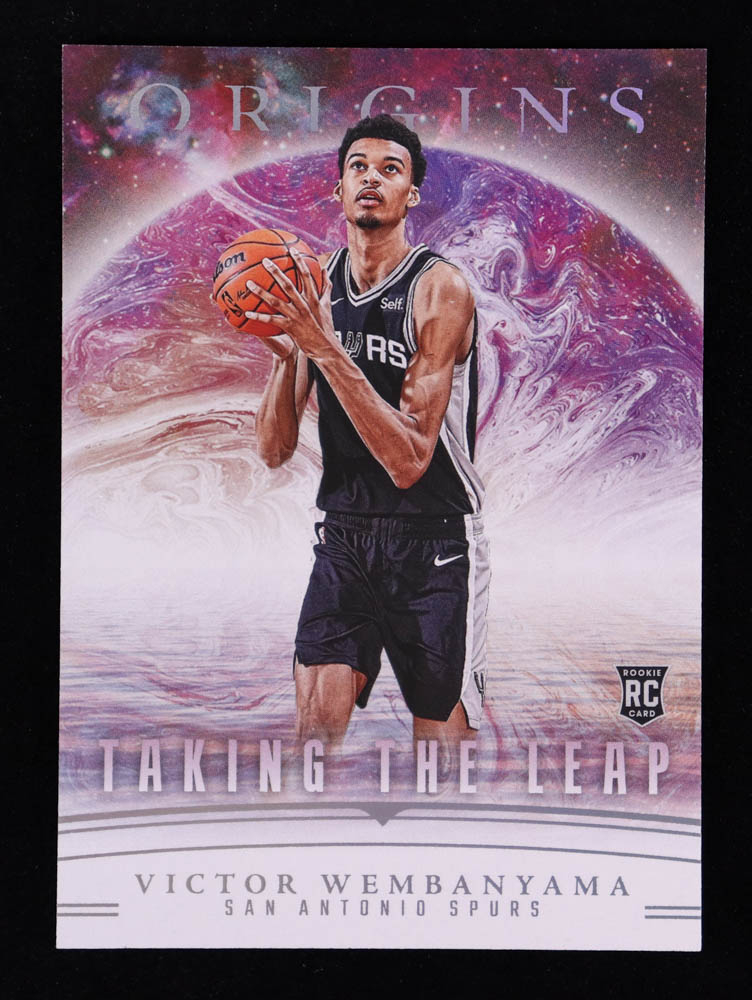 Victor Wembanyama 2023 Origins #19 Taking the Leap Price Guide 