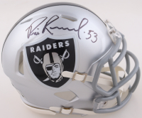 Bill Romanowski Signed Raiders Speed Mini Helmet (Beckett) at PristineAuction.com