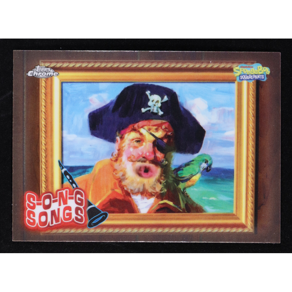 SpongeBob SquarePants 2025 Topps Chrome SpongeBob Squarepants SONG Songs #S15 at PristineAuction.com