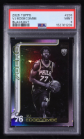 VJ Edgecombe 2025-26 Topps Blackout #203 RC (PSA 9) at PristineAuction.com