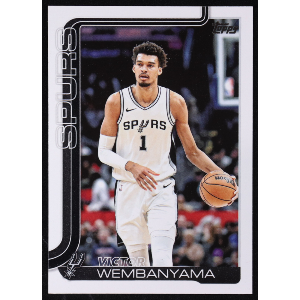 Victor Wembanyama 2025-26 Topps #195 at PristineAuction.com