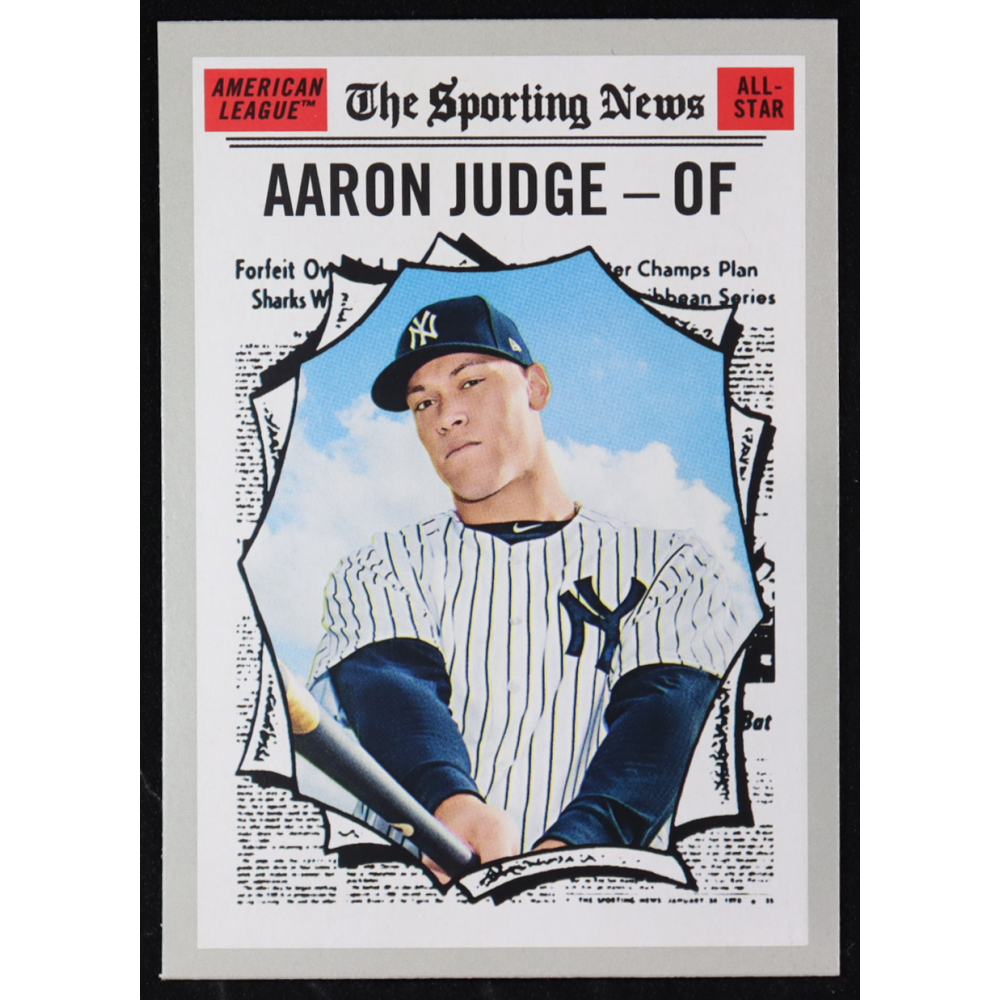 Aaron Judge 2019 Topps Heritage #356 AS at PristineAuction.com