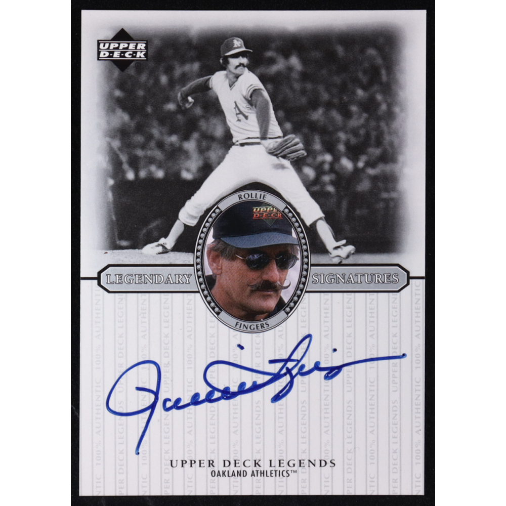 Rollie Fingers 2000 Upper Deck Legends Legendary Signatures #SRF at PristineAuction.com