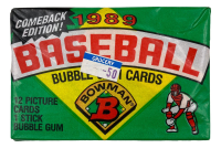 1989 Bowman Baseball (12) Card Wax Pack at PristineAuction.com