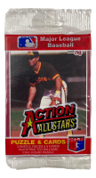 1984 Donruss Action All-Stars Puzzle & Cards Pack at PristineAuction.com