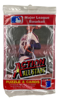 1984 Donruss Action All-Stars Puzzle & Cards Pack at PristineAuction.com