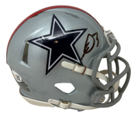 George Pickens Signed Cowboys Throwback Alternate Speed Mini Helmet (JSA) at PristineAuction.com