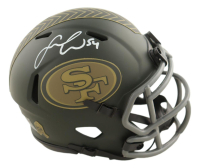 Fred Warner Signed 49ers Salute to Service Alternate Speed Mini Helmet (Beckett) at PristineAuction.com