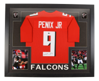 Michael Penix Jr. Signed Custom Framed Jersey (Beckett) at PristineAuction.com