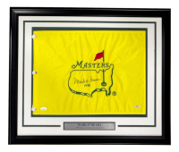 Mark O'Meara Signed Masters Custom Framed Pin Flag Inscribed "1998" (JSA & PSA) at PristineAuction.com