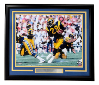 Eric Dickerson Signed Rams Custom Framed Photo Inscribed "HOF 99" (Beckett) at PristineAuction.com