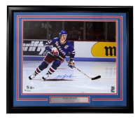 Mark Messier Signed Rangers Custom Framed Photo (Beckett) at PristineAuction.com