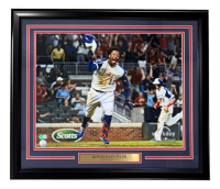 Ronald Acuna Jr. Signed Braves Custom Framed Photo (Beckett) at PristineAuction.com