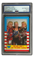 Greg Valentine Signed 1987 Topps #12 WWF (PSA) at PristineAuction.com
