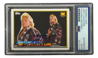 Greg Valentine Signed 2018 Topps #BL-17 (PSA) at PristineAuction.com