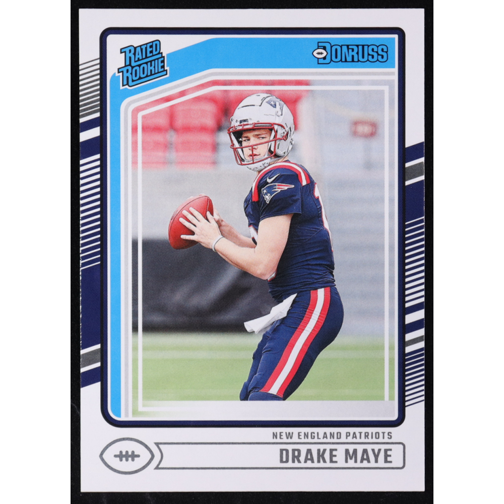 Drake Maye 2024 Donruss #379 RR RC at PristineAuction.com
