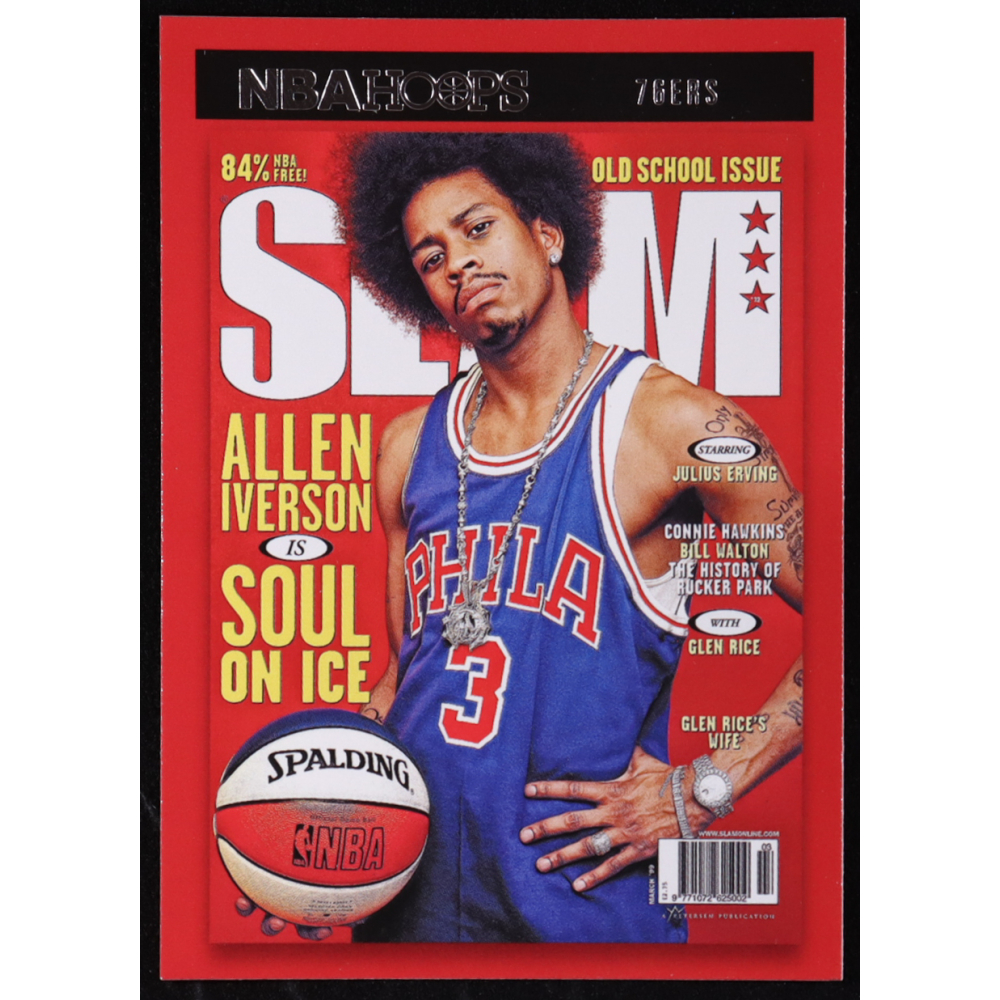 Allen Iverson 2020-21 Hoops SLAM #1 at PristineAuction.com