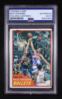Rick Mahorn Signed 1981 Topps #98 RC (PSA) at PristineAuction.com