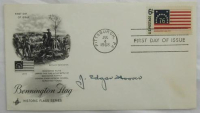 J. Edgar Hoover Signed Envelope (JSA) at PristineAuction.com