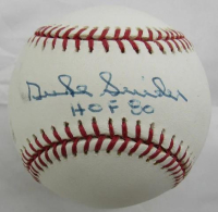 Duke Snider Signed OML Baseball Inscribed "HOF 80" (Steiner) at PristineAuction.com