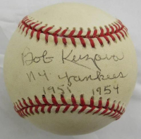 Bob Kuzava Signed OAL Baseball Inscribed "NY Yankees 1951-1954" (JSA) at PristineAuction.com