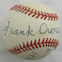 Frankie Crosetti Signed OAL Baseball (JSA) at PristineAuction.com