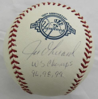 Joe Girardi Signed OML Baseball Inscribed "WS Champs 96, 98, 99" (JSA) at PristineAuction.com