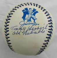 Tom Henrich Signed OAL Baseball Inscribed "Old Reliable" (JSA) at PristineAuction.com