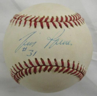 Tim Raines Signed OAL Baseball (JSA) at PristineAuction.com