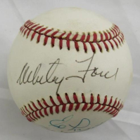 Whitey Ford, Ed Lopat & Allie Reynolds Signed OAL Baseball (JSA) at PristineAuction.com