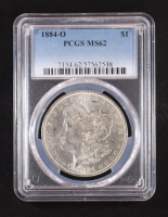 1885-O Morgan Silver $1 Dollar (PCGS MS62) at PristineAuction.com