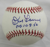 Don Larsen Signed OML Baseball Inscribed "PG 10-8-56" (JSA) at PristineAuction.com