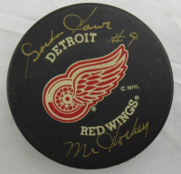 Gordie Howe Signed Red Wings Hockey Puck Inscribed "Mr Hockey" (JSA) at PristineAuction.com