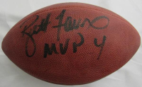 Brett Favre Signed NFL Football Inscribed "MVP" (JSA) at PristineAuction.com