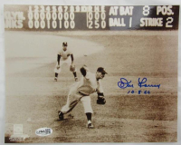 Don Larsen Signed Yankees 8x10 Photo Inscribed "10-8-56" (JSA) at PristineAuction.com