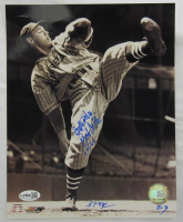 Bob Feller Signed Indians 8x10 Photo with Multiple Inscriptions (JSA) at PristineAuction.com