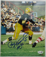 Paul Hornung Signed Packers 8x10 Photo Inscribed "HOF 86" (JSA) at PristineAuction.com