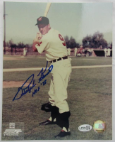 Ralph Kiner Signed Indians 8x10 Photo Inscribed "HOF 75" (JSA) at PristineAuction.com