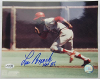 Lou Brock Signed Cardinals 8x10 Photo Inscribed "HOF 85" (JSA) at PristineAuction.com
