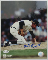 Mark Fidrych Signed Tigers 8x10 Photo Inscribed "The Bird" (JSA) at PristineAuction.com