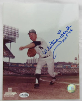 Whitey Ford Signed Yankees 8x10 Photo Inscribed "HOF 74" (JSA) at PristineAuction.com