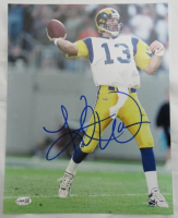Kurt Warner Signed Rams 11x14 Photo (JSA) at PristineAuction.com
