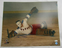 Eddie Giacomin Signed Rangers 16x20 Photo (JSA) at PristineAuction.com