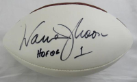 Warren Moon Signed NCAA Football Inscribed "HOF 06" (JSA) at PristineAuction.com
