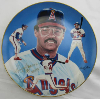 Reggie Jackson Signed Angels "Mr. October" LE 1983 Ceramic Plate (JSA) at PristineAuction.com