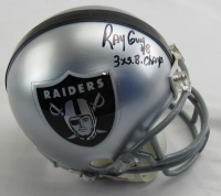 Ray Guy Signed Raiders Mini Helmet Inscribed "3x SB Champs" (JSA) at PristineAuction.com
