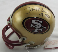 Jerry Rice Signed 49ers Mini Helmet (JSA) at PristineAuction.com